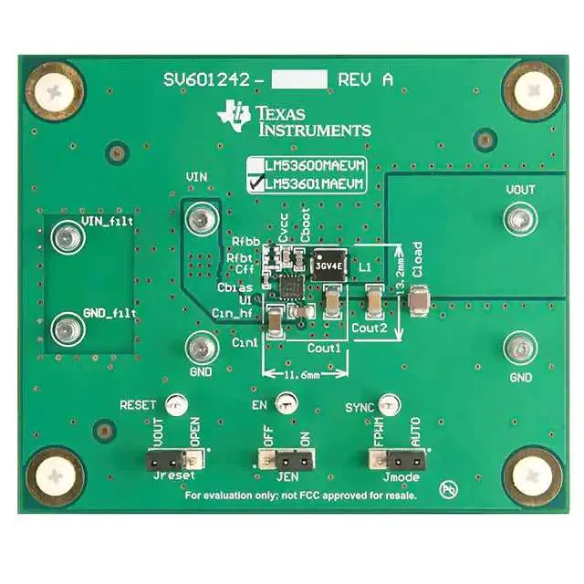 LM53601MAEVM (EVALUATION MODULE)
