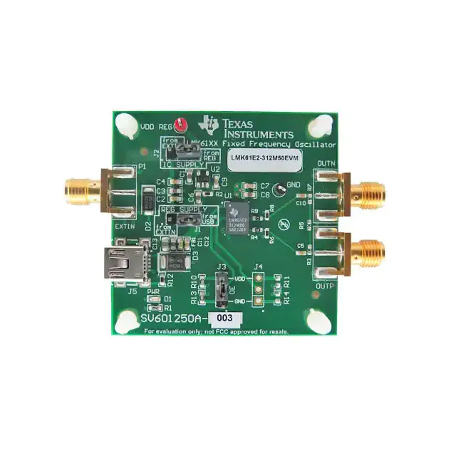 LMK61E2-312M50EVM (EVAL BOARD FOR LMK61E2-312M50)