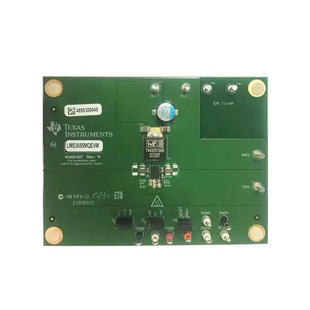 LMS3655MQEVM (EVAL BOARD FOR LMS3655-Q1)
