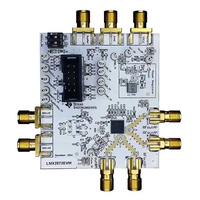 LMX2572EVM (EVAL BOARD FOR LMX2572)