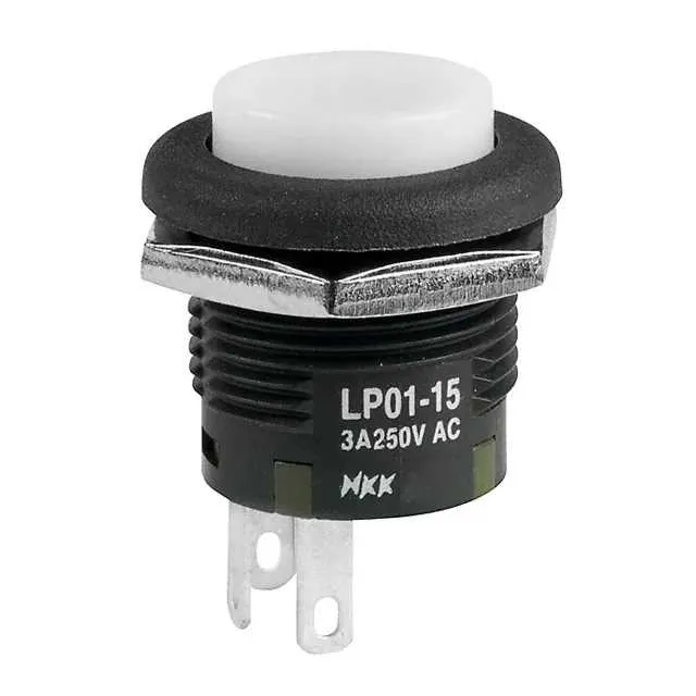 LP0115CMKW01B (SWITCH PUSHBUTTON SPDT 3A 125V)
