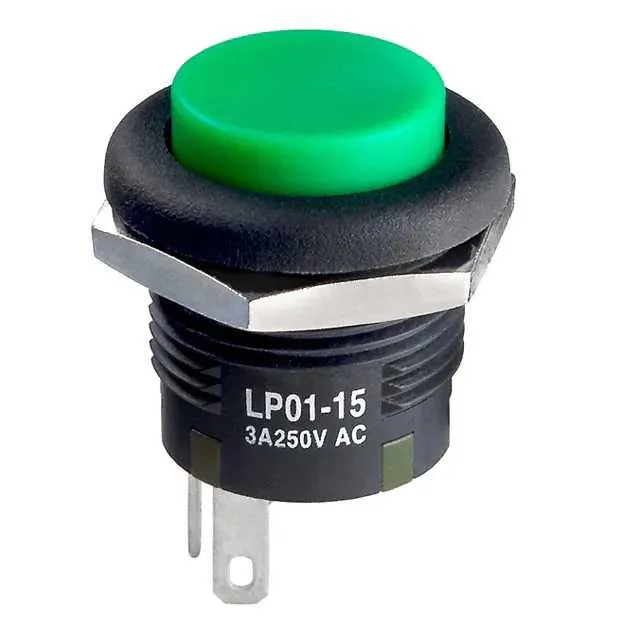 LP0115CCKW01F (SWITCH PUSHBUTTON SPDT 3A 125V)