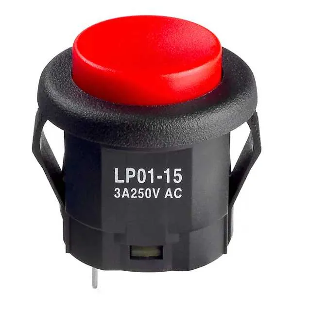 LP0115CMKW01C (SWITCH PUSHBUTTON SPDT 3A 125V)
