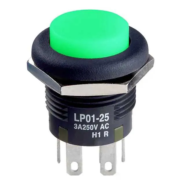 LP0125CCKW015FB (SWITCH PUSHBUTTON DPDT 3A 125V)