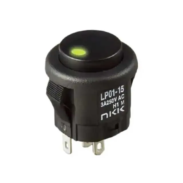 LP0115CCKW015FA (SWITCH PUSHBUTTON SPDT 3A 125V)