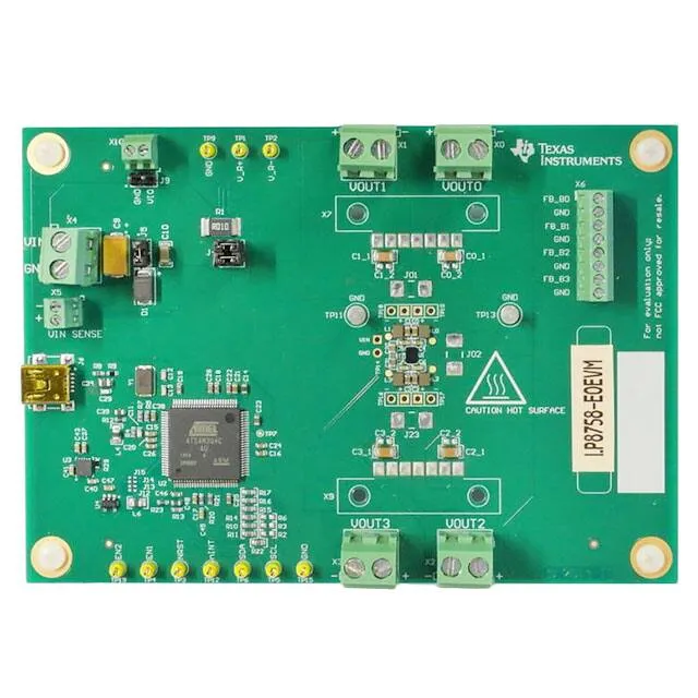 LP8758-E0EVM (EVALUATION MODULE)