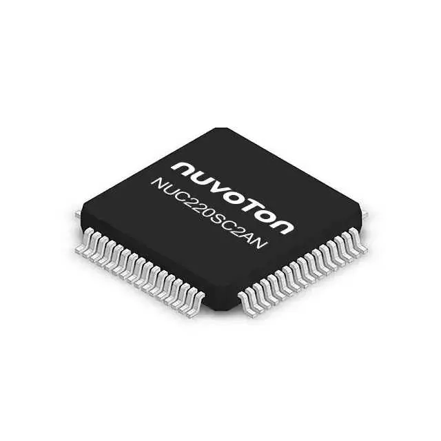 NUC220SC2AN (IC MCU 32BIT 32KB FLASH 64LQFP)