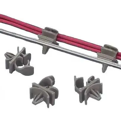 LWC100-H25-L20 (CBL CLIP WIRE SADDLE BLACK ARROW)