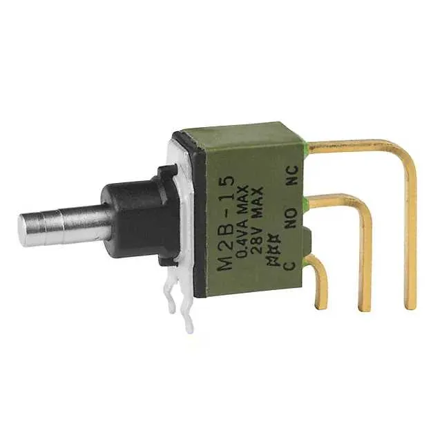 M2B15AA5G40 (SWITCH PUSH SPDT 0.4VA 28V)