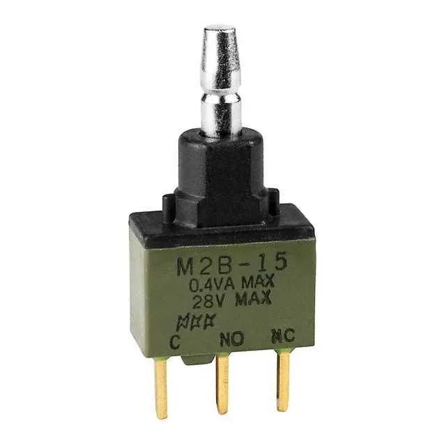 M2B15BA5G03 (SWITCH PUSH SPDT 0.4VA 28V)