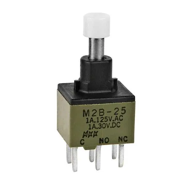 M2B25AA5W03-FB (SWITCH PUSHBUTTON DPDT 1A 125V)