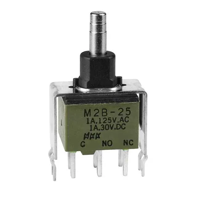 M2B25AA5W13 (SWITCH PUSHBUTTON DPDT 1A 125V)