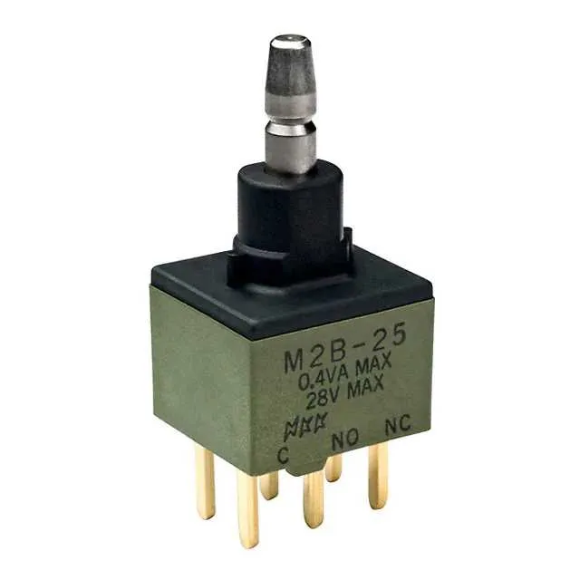 M2B25AA5G03 (SWITCH PUSH DPDT 0.4VA 28V)