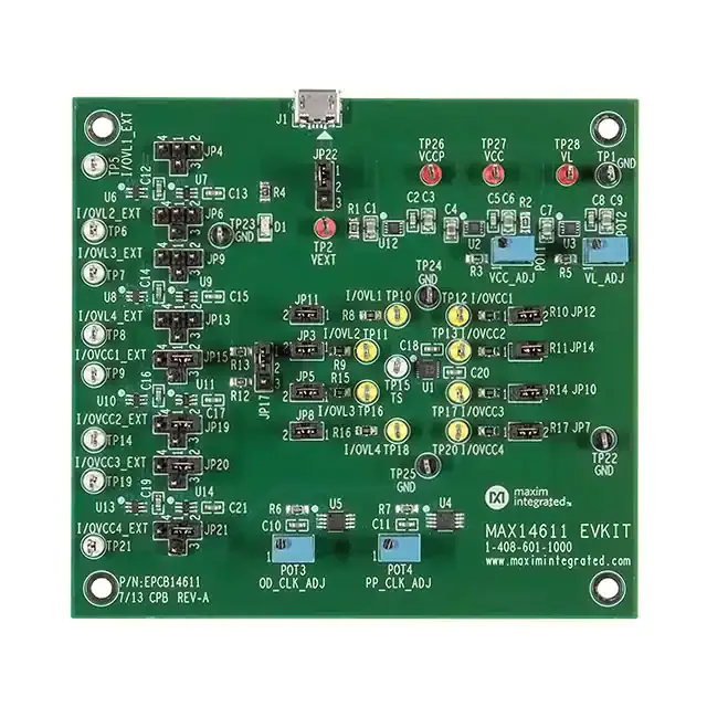 MAX14611EVKIT# (EVAL BOARD FOR MAX14611)
