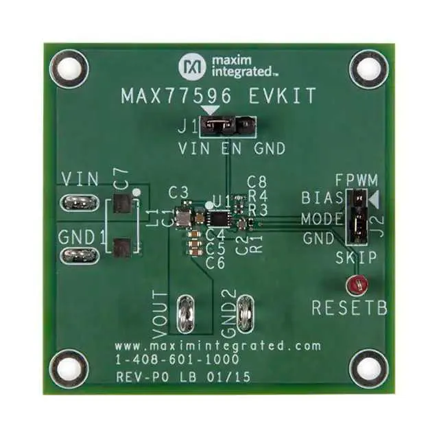 MAX77596EVKIT# (EVAL BOARD FOR MAX77596)