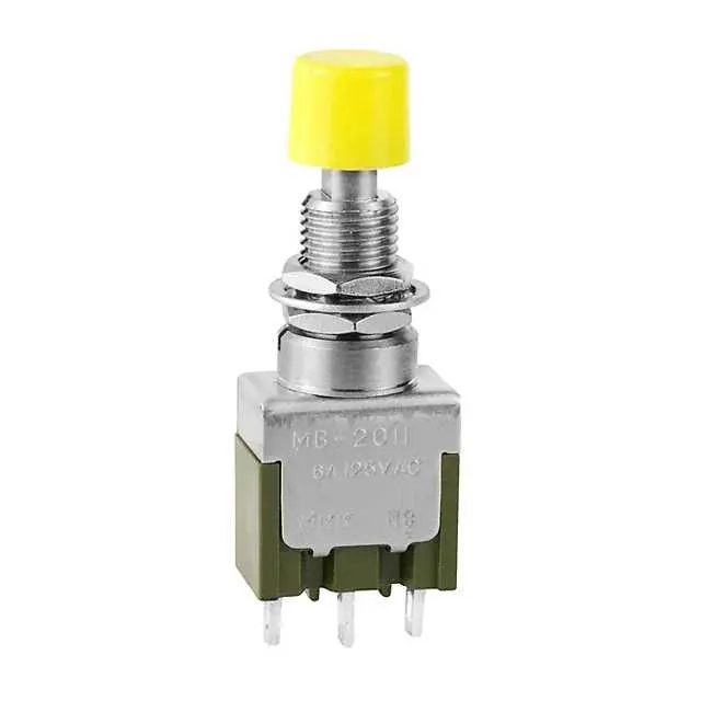 MB2011SS1W01-BE (SWITCH PUSHBUTTON SPDT 6A 125V)