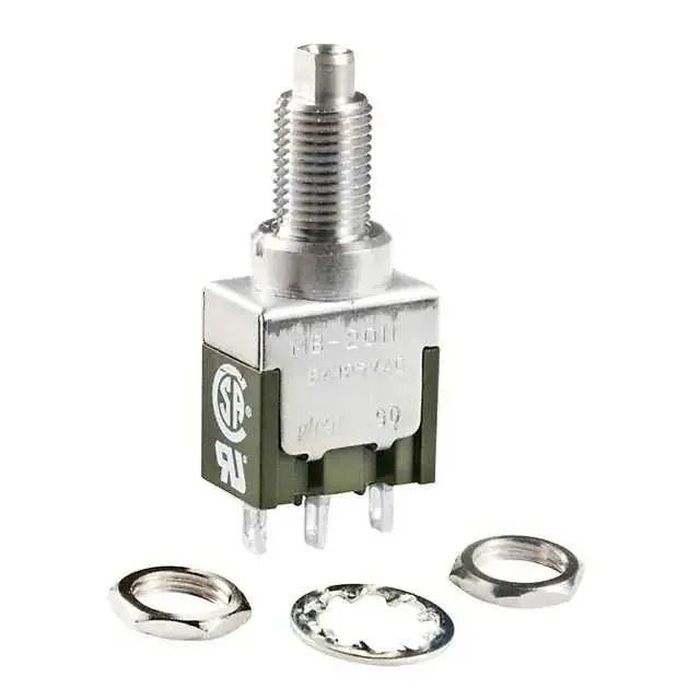 MB2011SS1W01/UC-BA (SWITCH PUSHBUTTON SPDT 6A 125V)