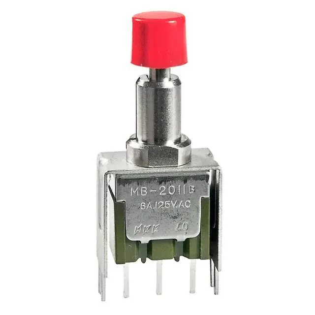 MB2011SS2W13-BC (SWITCH PUSHBUTTON SPDT 6A 125V)