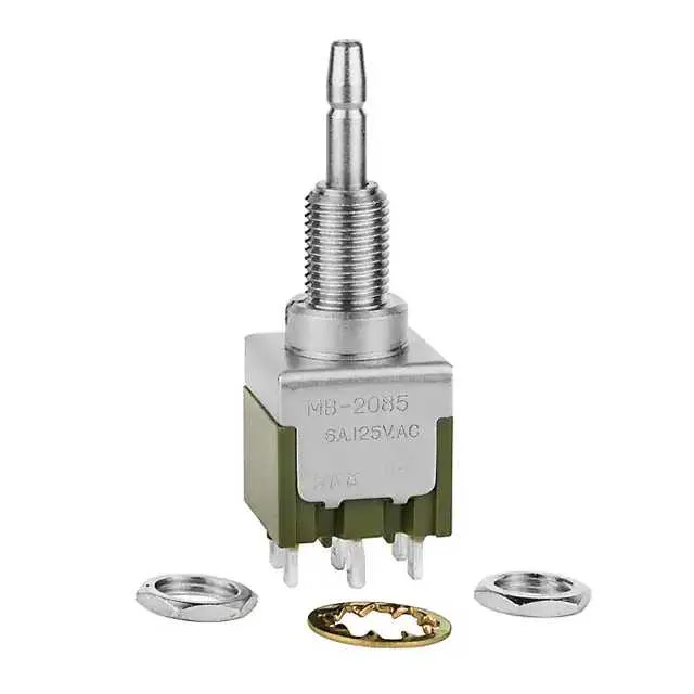 MB2085LS1W01 (SWITCH PUSHBUTTON DPDT 6A 125V)