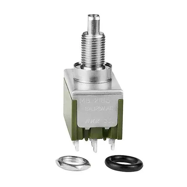 MB2185SD3W01 (SWITCH PUSHBUTTON 4PDT 6A 125V)