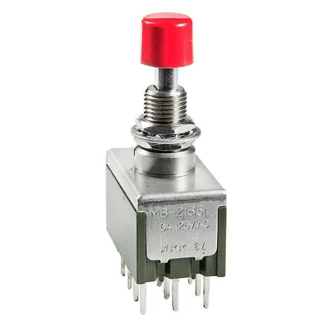 MB2185SS1W03-BC (SWITCH PUSHBUTTON 4PDT 6A 125V)