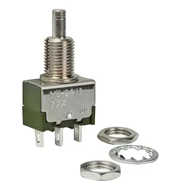 MB2411S1W01 (SWITCH PUSHBUTTON SPDT 3A 125V)