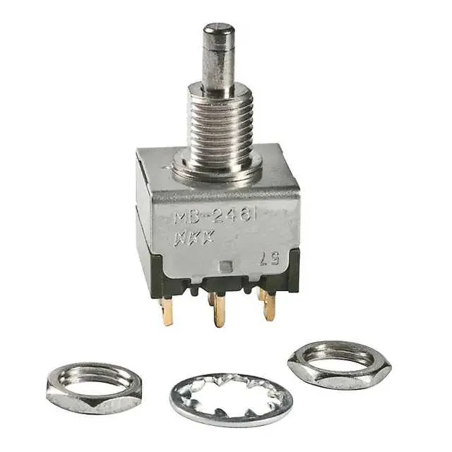 MB2461E1G01 (SWITCH PUSH DPDT 0.4VA 28V)