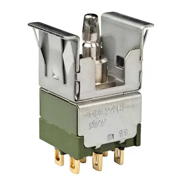 MB2461JG01 (SWITCH PUSH DPDT 0.4VA 28V)