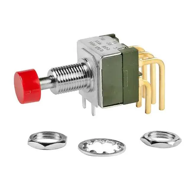 MB2461S1G30-HC (SWITCH PUSH DPDT 0.4VA 28V)