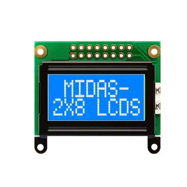 MC20805B6W-BNMLW-V2 (DISPLAY, ALPHANUMERIC, 8X2, WHITEСрок поставки 5-10 дней)