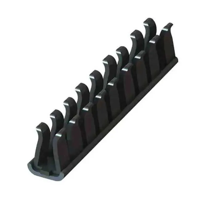 MCCG-1N (GROMMET EDGE SLOT SS BLK 1=100')