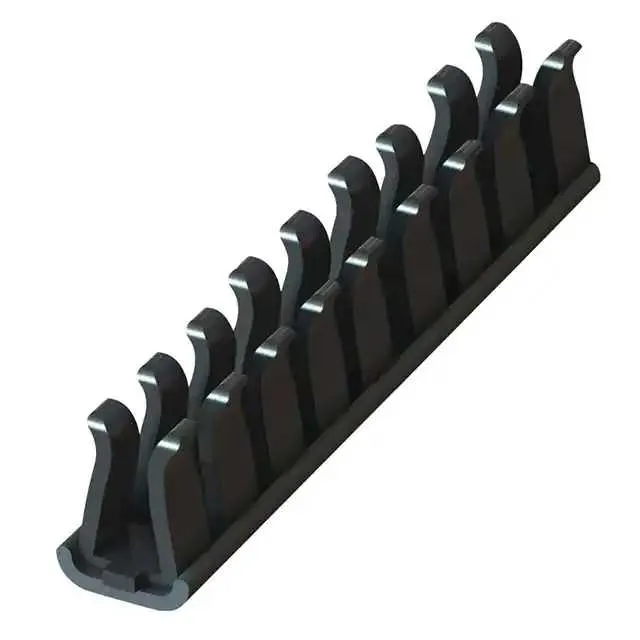MCCG-3N (GROMMET EDGE SLOT SS BLK 1=100')