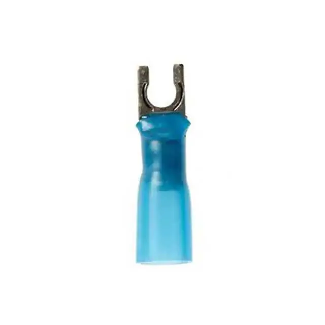 MH14-6FLK (CONN SPADE TERM 14-16AWG #6 BLU)