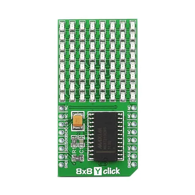 MIKROE-1294 (DISPLAY BOARD 8X8 YLW CLICK)
