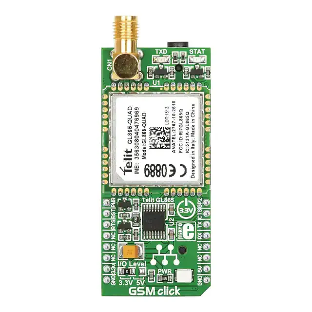 MIKROE-1298 (RF TXRX MODULE CELLULAR)