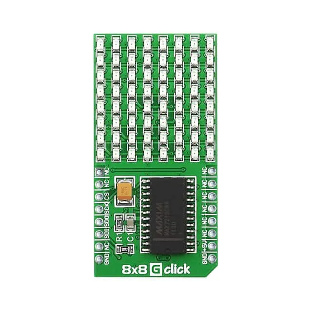 MIKROE-1306 (DISPLAY BOARD 8X8 GREEN CLICK)