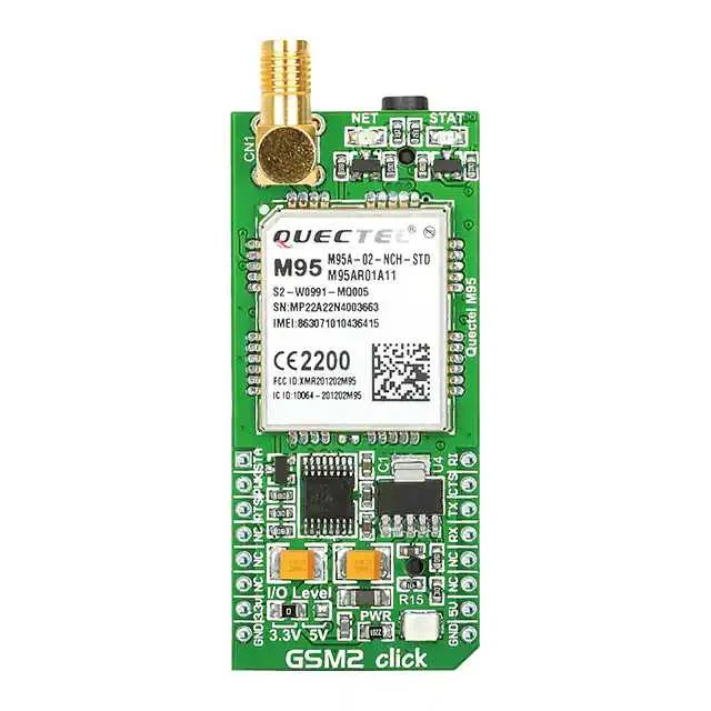 MIKROE-1375 (RF TXRX MODULE CELLULAR SMA ANT)