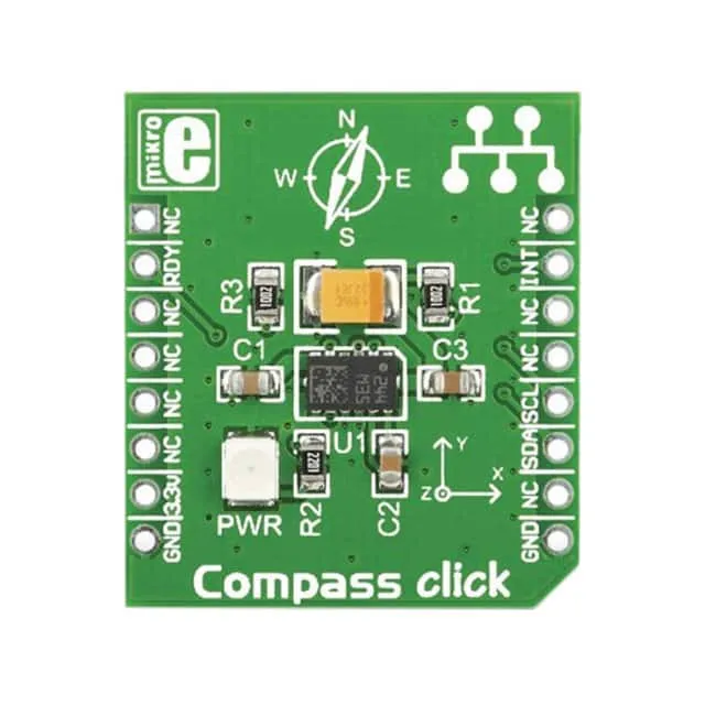 MIKROE-1386 (BOARD ADD-ON COMPASS CLICK)