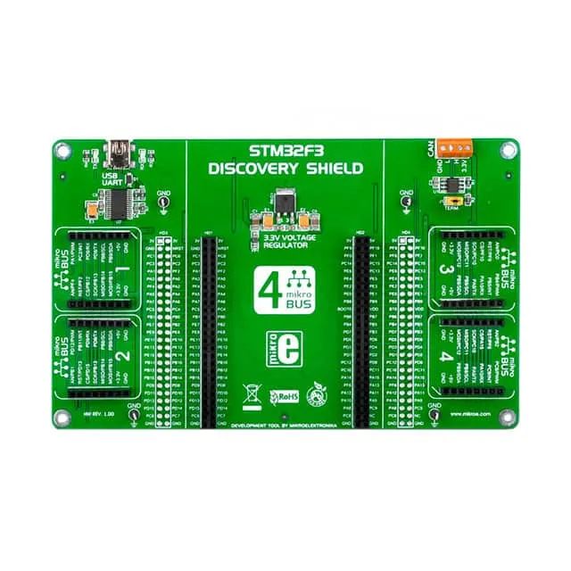 MIKROE-1481 (BOARD STM32F4 DISCOVERY SHIELD)