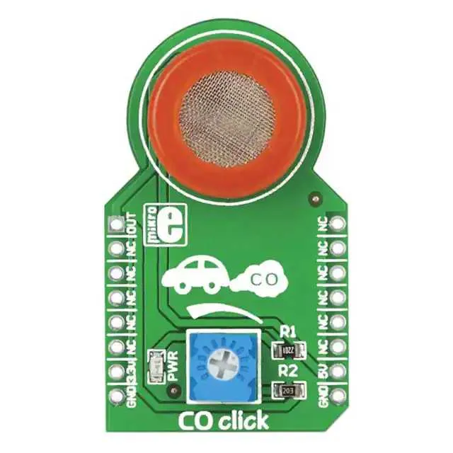MIKROE-1626 (BOARD CO CARBON MONOXIDE CLICK)