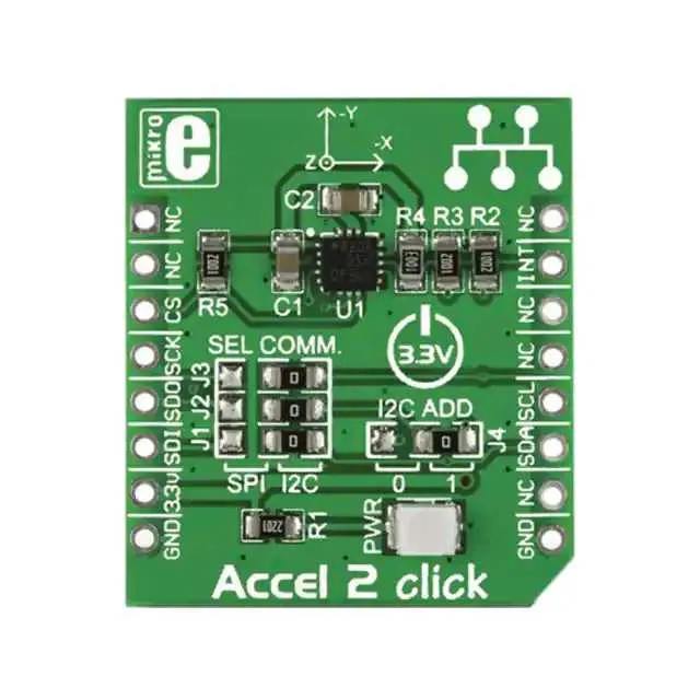 MIKROE-1905 (DEV BOARD ACCEL2 CLICK)