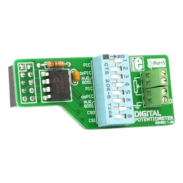MIKROE-198 (BOARD DIGITAL POTENTIOMETER)