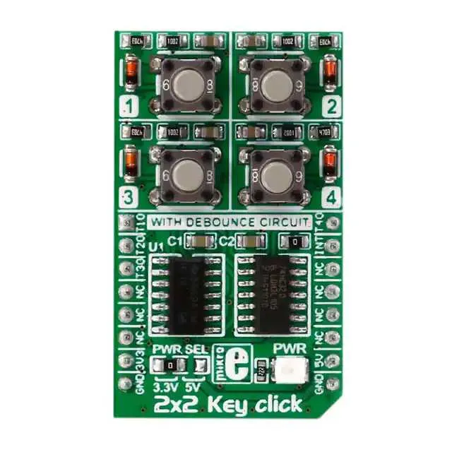 MIKROE-2152 (2X2 KEY CLICK)