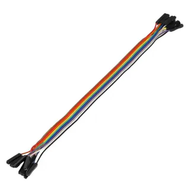 MIKROE-2307 (RIBBON CBL 10-WIRE FEM/FEM 20CM)