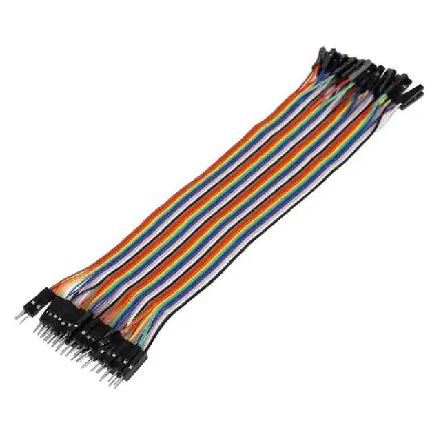 MIKROE-2314 (RIBBON CBL 40-WIRE MALE/FEM 20CM)