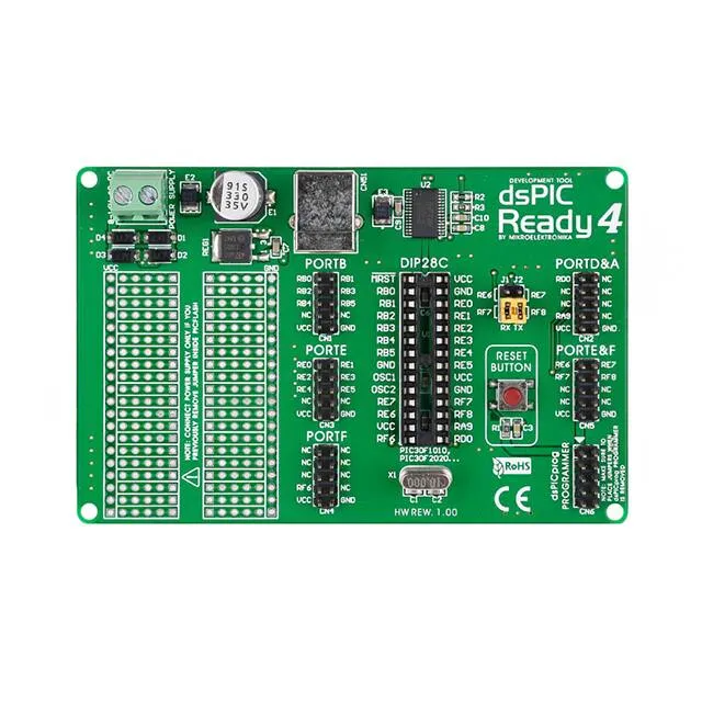 MIKROE-452 (DSPIC-READY4 BOARD)