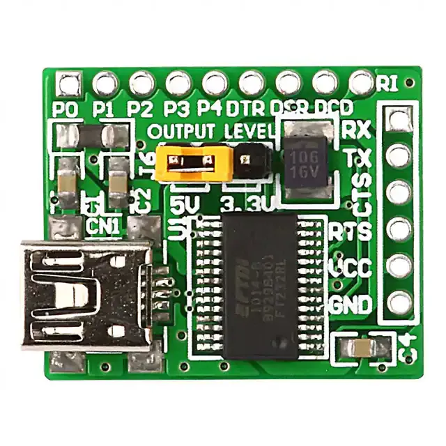 MIKROE-483 (BOARD USB UART FT232R)