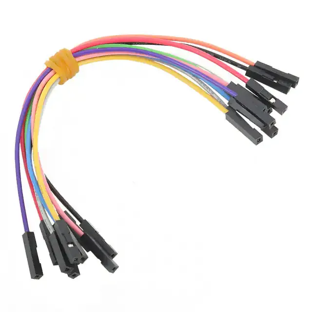 MIKROE-511 (WIRE JUMPER FEM-FEM 15CM 10PCS)