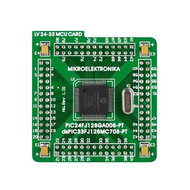 MIKROE-582 (80-PIN MCU CARD PIC24FJ96GA008)