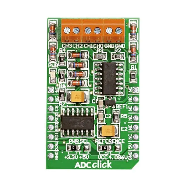 MIKROE-922 (BOARD ACCY ADC CLICK MCP3204)